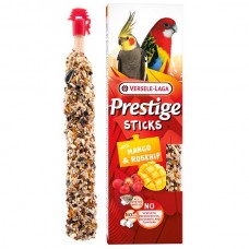 Versele-Laga Prestige Sticks Parrots Mango & Rosehip МАНГО і ШИПШИНА ласощі для середніх і великих папуг 2х70г (223598)